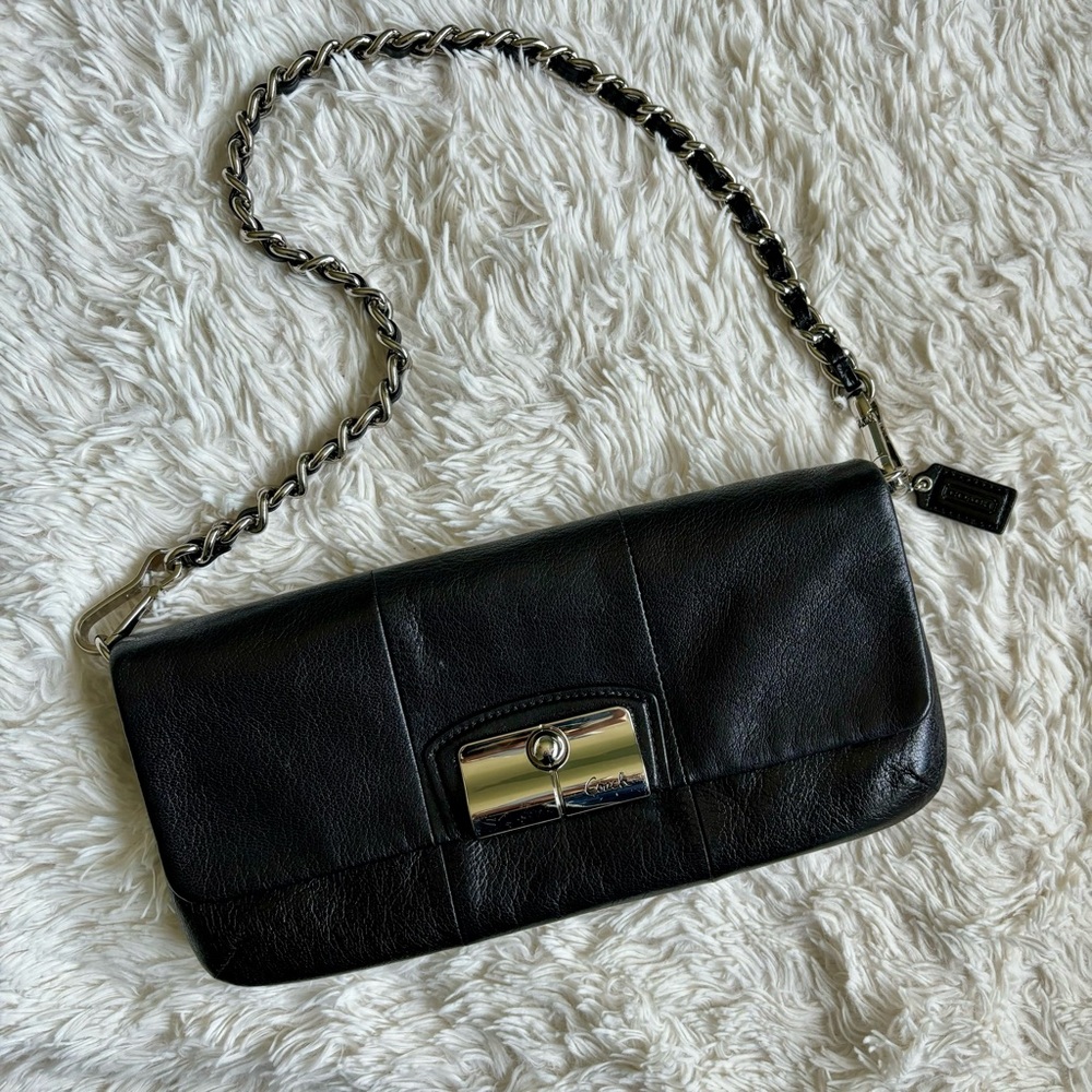 Coach Leather Handbag/Clutch